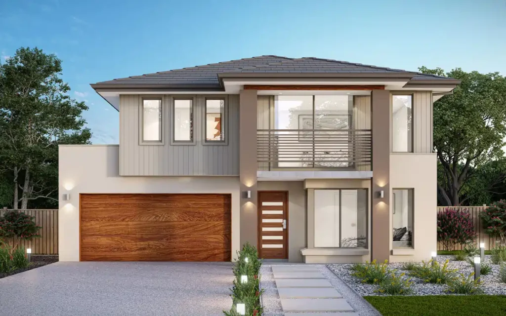Home & land packages in Melbourne by Destin Constructions – modern new home build